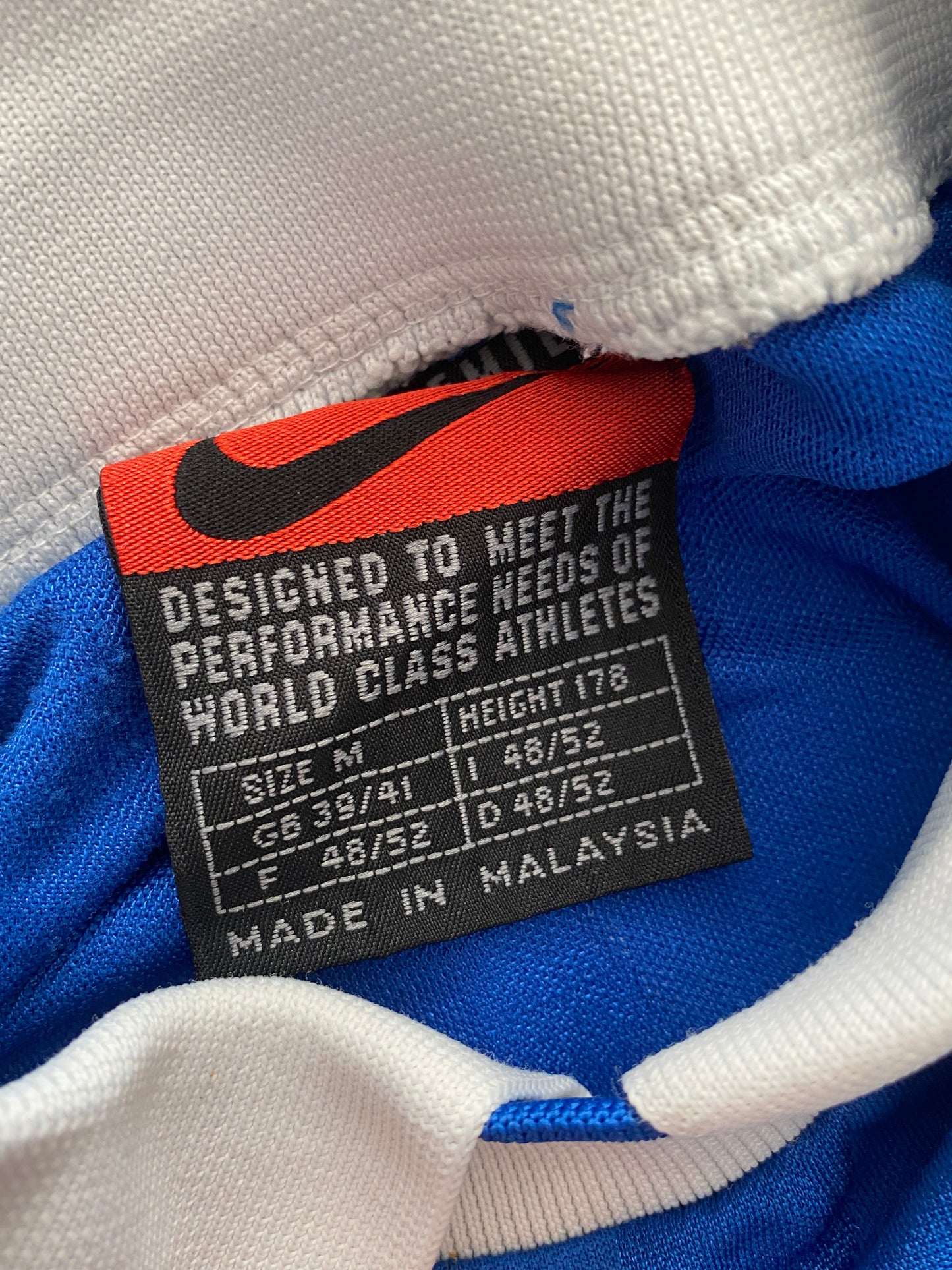 Netherlands Holland 1994-96 Nike Away Soccer Jersey U-21 Match Worn NO.6