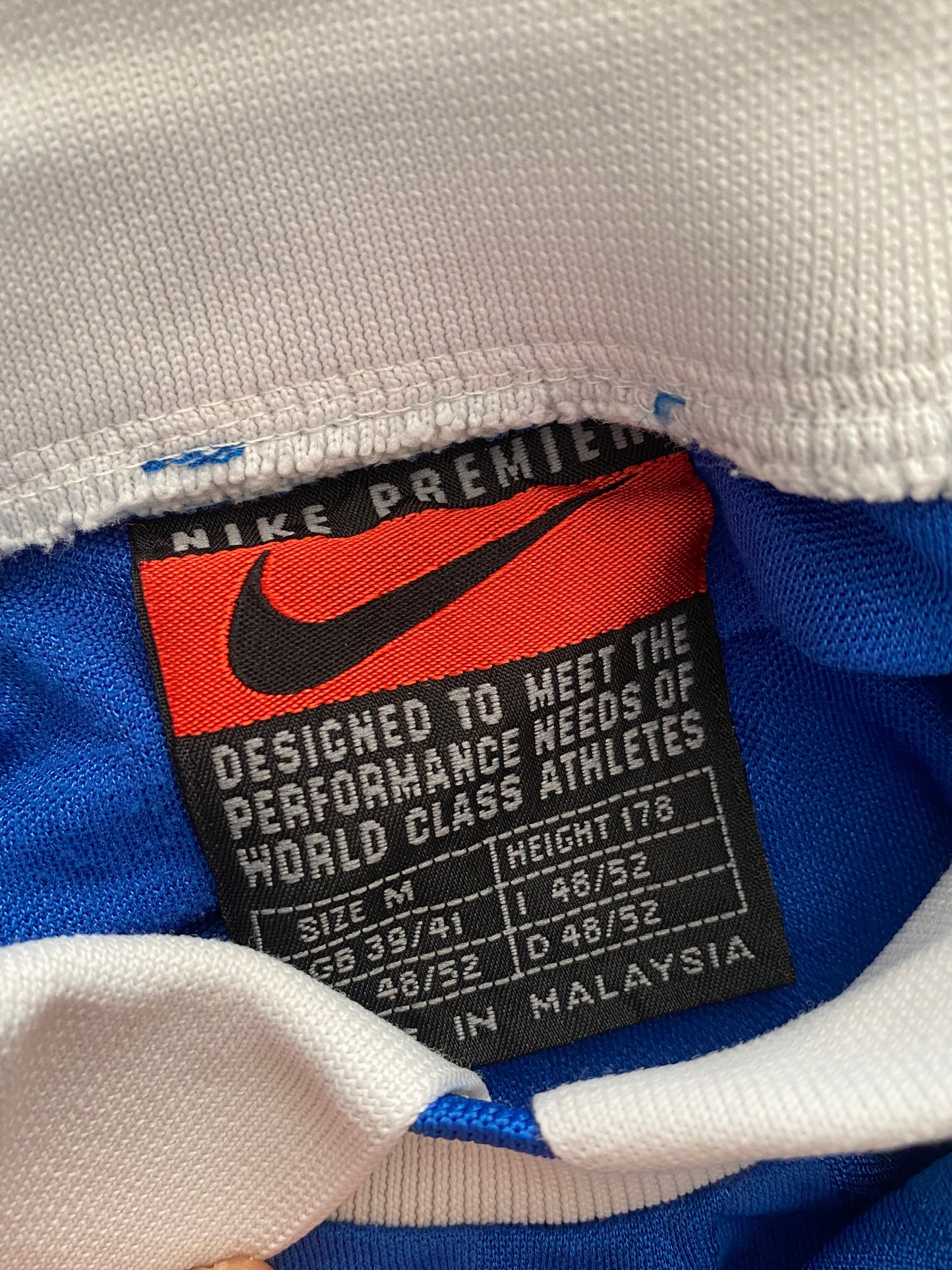 Netherlands Holland 1994-96 Nike Away Soccer Jersey U-21 Match Worn NO.6