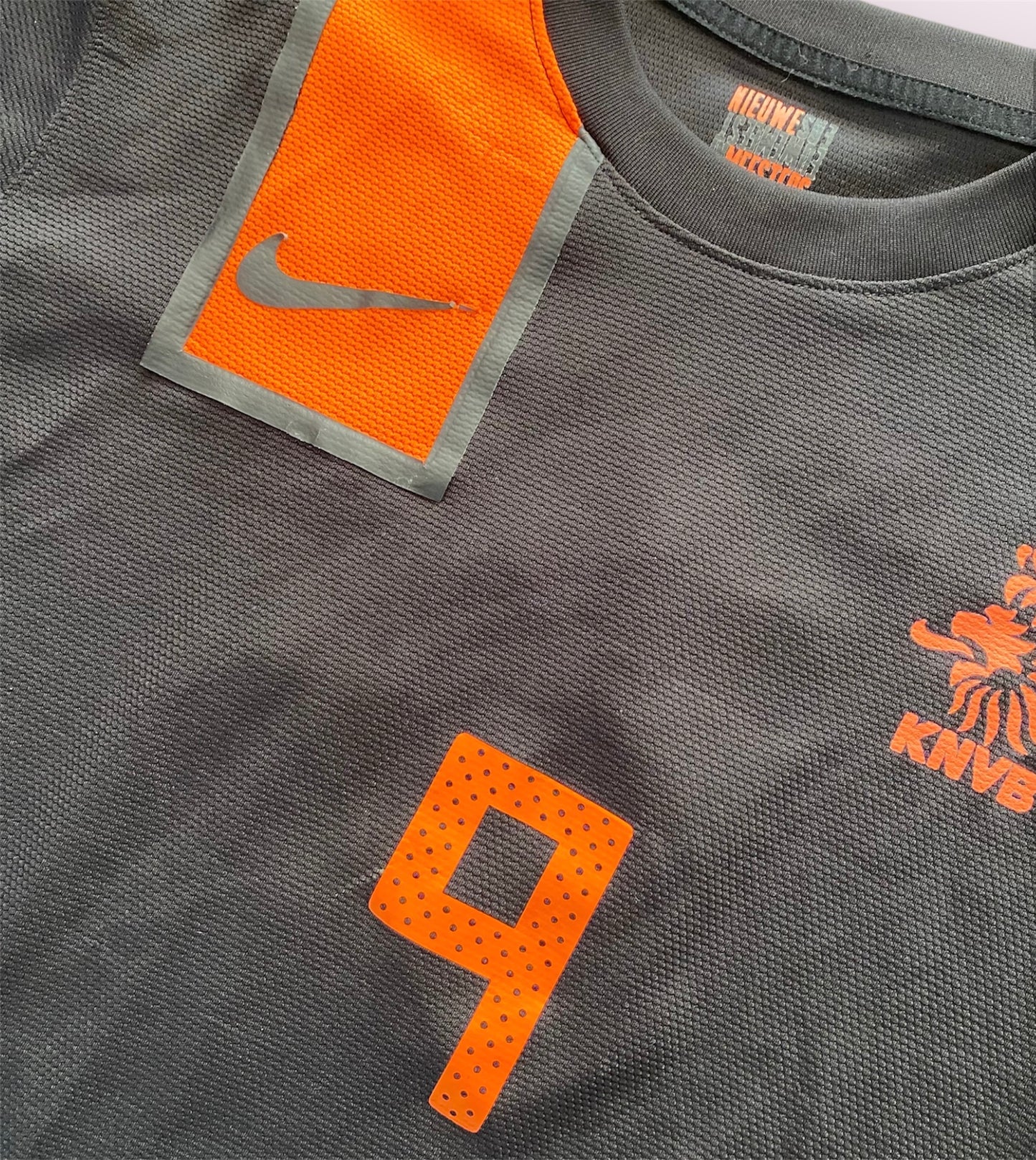 Netherlands Holland 2012-2013 Nike Away Soccer Jersey Huntelaar NO.9