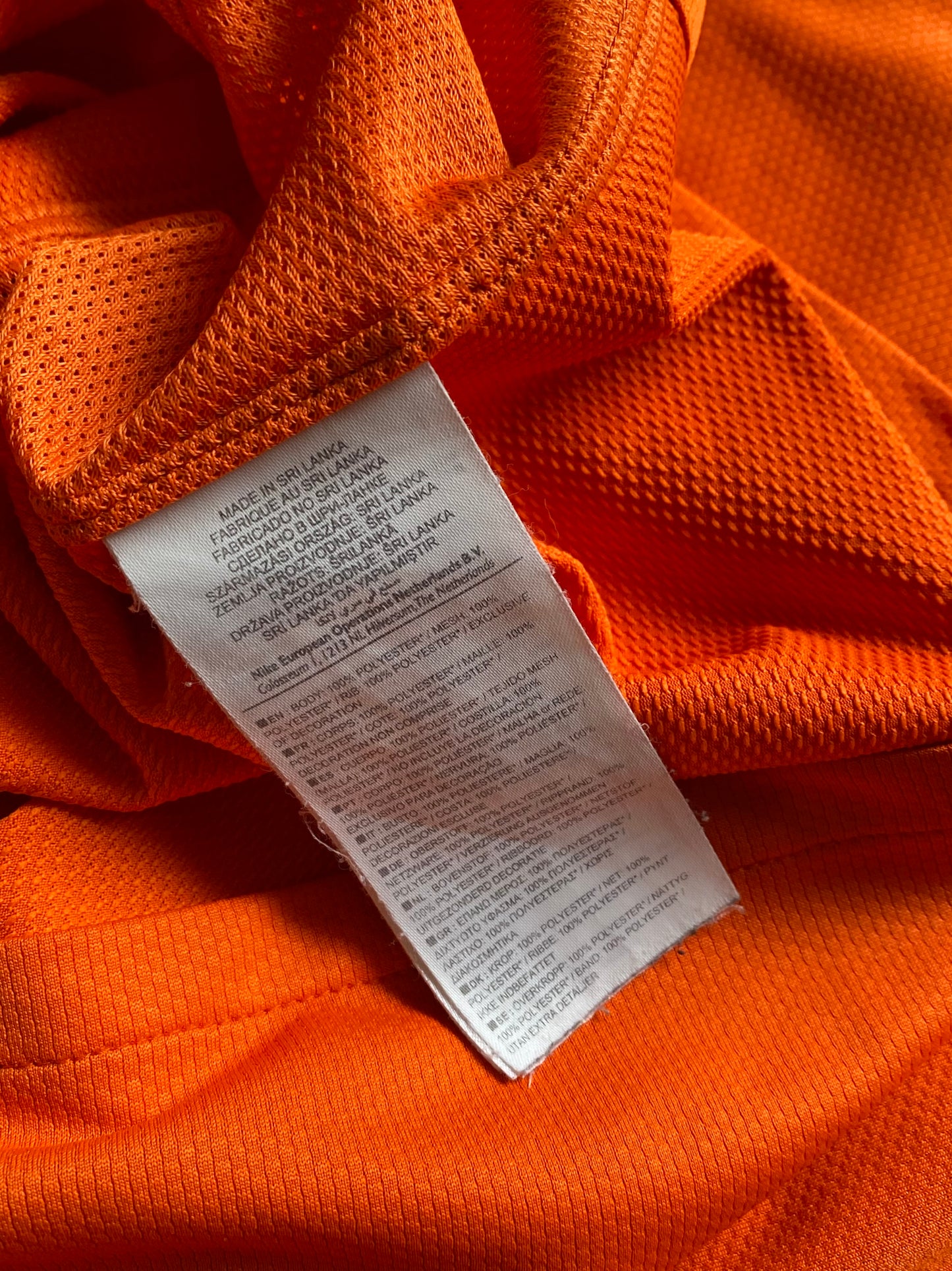 Netherlands Holland 2010-12 Nike Home Soccer Jersey